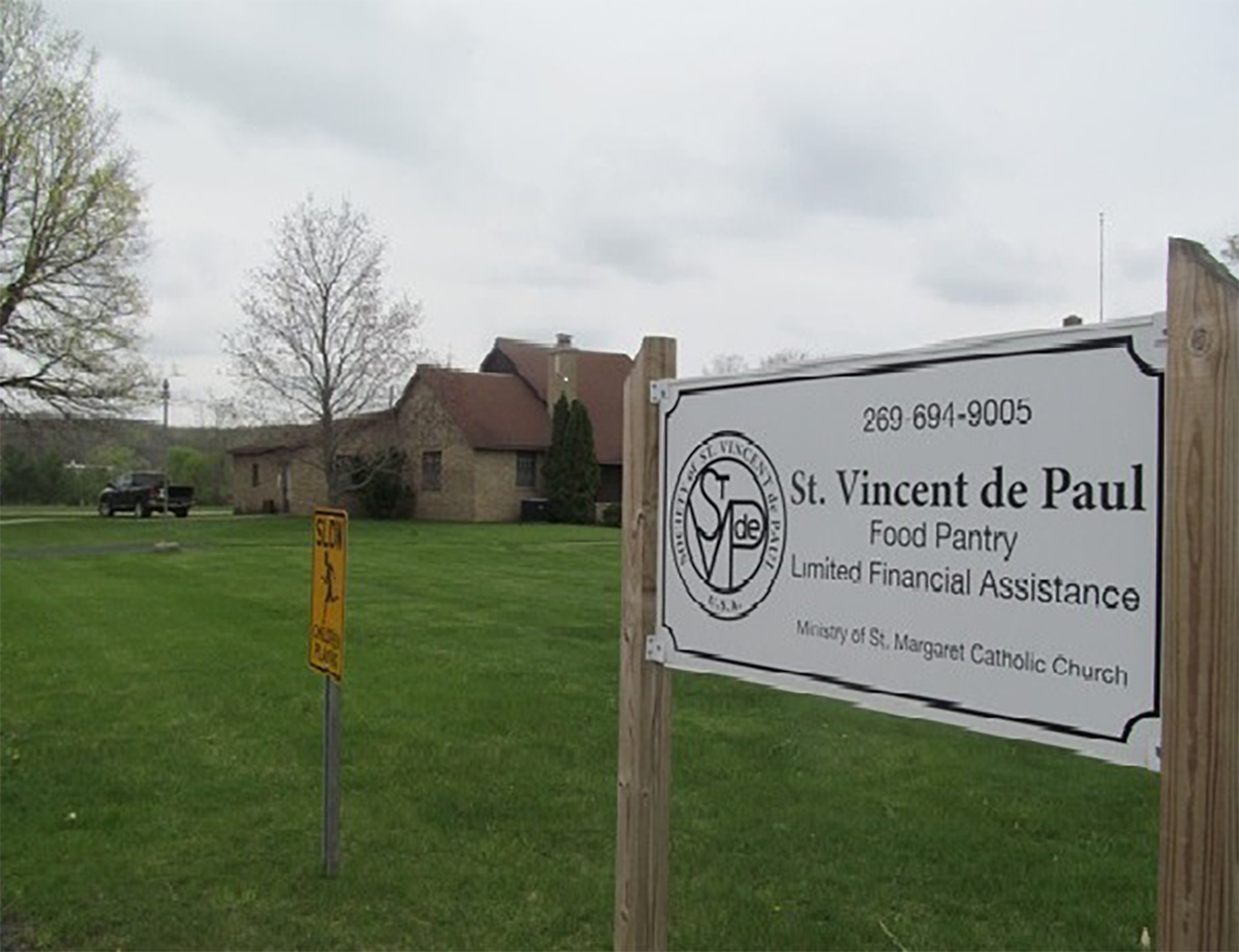 SVDP sign